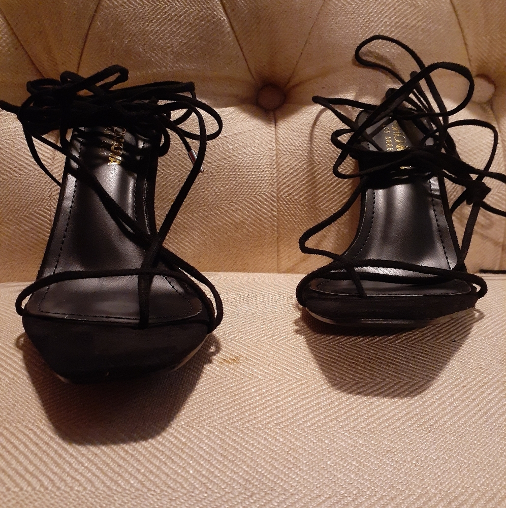 Here She Comes Heeled Sandals